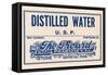 Distilled Water-null-Framed Stretched Canvas