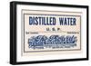 Distilled Water-null-Framed Art Print