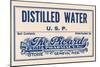 Distilled Water-null-Mounted Art Print