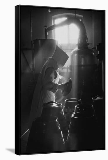 Distillery at Grande Chartreuse, Dauphin, France-null-Framed Stretched Canvas