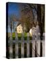 Distinctive Fence of Shaker Village of Pleasant Hill, Kentucky, USA-Adam Jones-Stretched Canvas