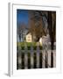 Distinctive Fence of Shaker Village of Pleasant Hill, Kentucky, USA-Adam Jones-Framed Premium Photographic Print