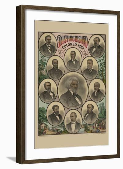 Distinguished Colored Men-null-Framed Art Print