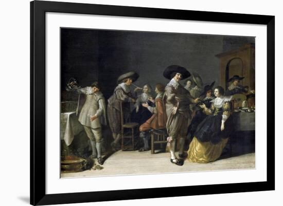 Distinguished Company in a Room-Anthonie Palamedesz-Framed Premium Giclee Print