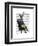 Distinguished Deer Full-Fab Funky-Framed Art Print