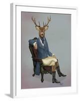 Distinguished Deer Full-Fab Funky-Framed Art Print