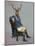 Distinguished Deer Full-Fab Funky-Mounted Art Print