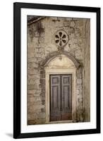 Distinguished Entrance - Kotor, Montenegro-Laura DeNardo-Framed Photographic Print