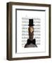 Distinguished Goose-Fab Funky-Framed Art Print