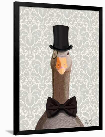 Distinguished Goose-Fab Funky-Framed Premium Giclee Print