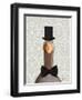 Distinguished Goose-Fab Funky-Framed Premium Giclee Print