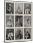 Distinguished Indian Guests at the Coronation, Illustration from 'The Graphic', 28th June 1902-null-Mounted Giclee Print