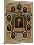 Distinguished masons of the revolution, 1876-American School-Mounted Giclee Print