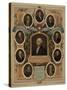 Distinguished masons of the revolution, 1876-American School-Stretched Canvas