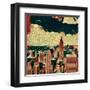 Distorted city scene 19-Jean-François Dupuis-Framed Art Print