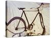 Distorted Image of a Bicycle-null-Stretched Canvas