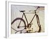 Distorted Image of a Bicycle-null-Framed Photographic Print