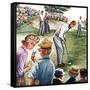 "Distracted Pro Golfer," July 2, 1960-Constantin Alajalov-Framed Stretched Canvas