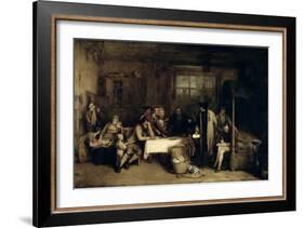 Distraining for Rent, 1815 (Panel)-Sir David Wilkie-Framed Giclee Print