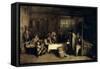 Distraining for Rent, 1815 (Panel)-Sir David Wilkie-Framed Stretched Canvas