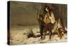 Distressed Cavaliers Turned Highwaymen, 1861-John Pettie-Stretched Canvas