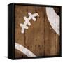 Distressed Football-Marcus Prime-Framed Stretched Canvas