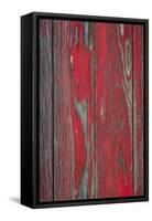 Distressed I-Kathy Mahan-Framed Stretched Canvas