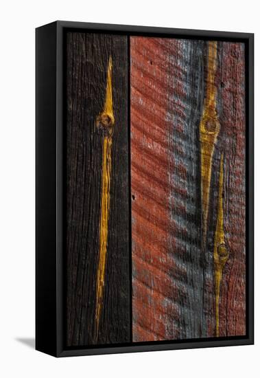 Distressed II-Kathy Mahan-Framed Stretched Canvas