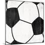 Distressed Soccerball-Marcus Prime-Mounted Art Print