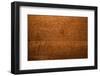 Distressed Wood Table Top Background-jwblinn-Framed Photographic Print