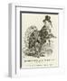 Distressing Result of Eating Turkey Day after Day-John Leech-Framed Giclee Print