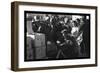 Distributing Surplus Commodities-Russell Lee-Framed Premium Giclee Print