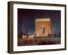 Distribution des drapeaux à la Garde Nationale à l'Arc de Triomphe le 20 avril 1848-Jean-Charles Geslin-Framed Giclee Print