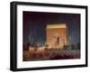 Distribution des drapeaux à la Garde Nationale à l'Arc de Triomphe le 20 avril 1848-Jean-Charles Geslin-Framed Giclee Print