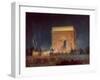 Distribution des drapeaux à la Garde Nationale à l'Arc de Triomphe le 20 avril 1848-Jean-Charles Geslin-Framed Giclee Print