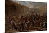 Distribution of Herring and White Bread at the Relief of Leiden, 3 October-Otto van Veen-Mounted Premium Giclee Print