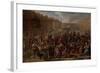 Distribution of Herring and White Bread at the Relief of Leiden, 3 October-Otto van Veen-Framed Art Print