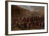 Distribution of Herring and White Bread at the Relief of Leiden, 3 October-Otto van Veen-Framed Art Print