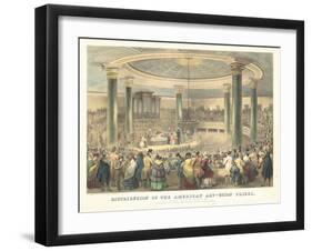 Distribution of the American Art-Union Prices-Francis D'Avignon-Framed Giclee Print