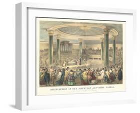 Distribution of the American Art-Union Prices-Francis D'Avignon-Framed Giclee Print