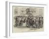 Distribution of the Crimean Medals by Her Majesty, at the Horse Guards-null-Framed Giclee Print