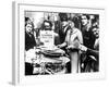 Distribution of the First Official Lists of Wounded and Captured French People, Paris, 25 July 1940-null-Framed Photographic Print