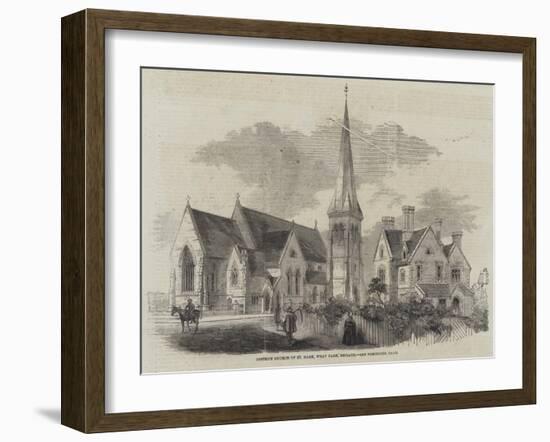 District Church of St Mark, Wray Park, Reigate-null-Framed Giclee Print