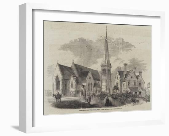 District Church of St Mark, Wray Park, Reigate-null-Framed Giclee Print