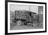 District of Columbia Paper Company Is Getting a Delivery of Logs from Which to Manufacture Paper-null-Framed Premium Giclee Print