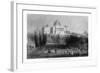 District of Columbia, Washington, Exterior View of the Capitol from the Grounds-Lantern Press-Framed Art Print