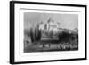 District of Columbia, Washington, Exterior View of the Capitol from the Grounds-Lantern Press-Framed Art Print