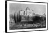 District of Columbia, Washington, Exterior View of the Capitol from the Grounds-Lantern Press-Framed Stretched Canvas