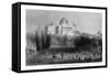 District of Columbia, Washington, Exterior View of the Capitol from the Grounds-Lantern Press-Framed Stretched Canvas