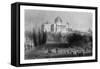 District of Columbia, Washington, Exterior View of the Capitol from the Grounds-Lantern Press-Framed Stretched Canvas